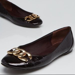 Authentic Louis Vuitton monogram claudia flats